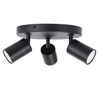 Spot de plafond, ampoules LED, installation facile, 3 têtes, non