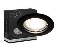 Spot de plafond encastrable - ZIVA - EDO777308 - Noir - Aluminium - Rond - IP20