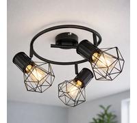 Globo Lighting Priska plafonnier 3x40 W noir 54017-3