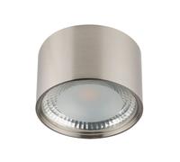 Spot de plafond LED en saillie, éclairage argenté pour salon, salle à manger, cuisine