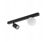 Spot de plafond Tk Lighting Vox 2x GU10 G9 Noir Blanc Métal