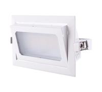 Spot Downlight LED 50W 8000Lm 4000ºK Rectangulaire Orientable 40 000H [HO-COB-R-OR-50W-W] |