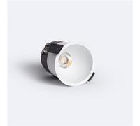 Ledkia Spot Downlight LED 10W Coupe Ø 63 mm Deep 2700K Noir Blanc chaud