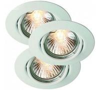 Spot Encastrable Blanc Triton, Gu10, 3x 35W, IP23, 230V, Classe II G