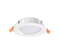 Spot Encastrable Dalle LED Ronde Extra-Plate Coupe Downlight Panel Blanc Chaud(2,5 pouces)