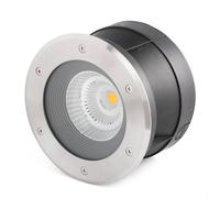 Spot Encastrable Dans Le Sol Led Suria-24 Rond 24° nickel mat