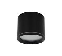 Spot encastrable en saillie noir IP44 1xGX53