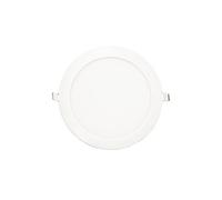 Spot Encastrable Led Downlight Panel Extra-plat 18w Blanc Chaud 3200k, Diamètre ø225mm