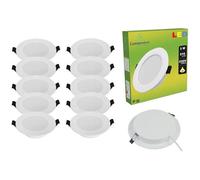 Spot Encastrable LED Downlight Panel Extra-Plat 3W - LAMPESECOENERGIE - Blanc Froid 6000K - Économie d'énergie