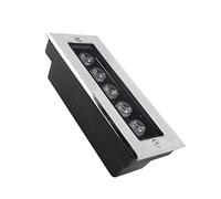 Spot Encastrable LED Exterieur - Lampe Jardin Enterré, Lampadaire Encastré À LED AC85-265V, Projecteur De Sol Encastré Rectangulaire, Lampadaire De Jardin En Acier Inoxydable Étanche(Warm White Light,