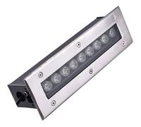 Spot Encastrable LED Exterieur - Lampe Jardin Enterré, LED Encastré Au Sol Spot Rectangulaire Lumière Souterraine Extérieure