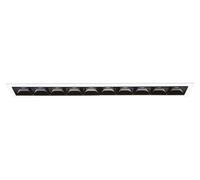 Spot encastrable LED Ideal Lux LIKA 21 W 4000 K TRIM 267883 21 W 2500 lm 4000 K IP20 27,8 cm blanc-noir avec cadre