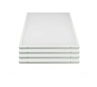 Spot encastrable LED plat Panneau encastrable LED spot encastrable au plafond carré Plafonnier LED blanc, aluminium, 36W 4320lm blanc lumière du jour, LxlxH 59,5x59,5x3,3 cm, lot de 4