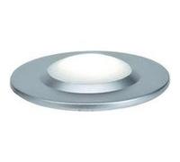 Spot à encastrer IP44 pour salle de bain Spot à encastrer Plafonnier chromé rond, alu mat, LED 3W blanc neutre, DxH 7x1 cm, 3 pièces