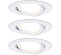 Spot encastrable - PAULMANN - Nova - 3x6W - LED - Blanc mat