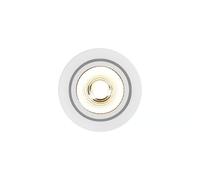 Spot encastré ALEC trois possibilités de réglage de la lumière LED intégrée plastique blanc IP44 Salle de bain - Nordlux, Intérieur