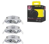 Paulmann Spot encastré Choose 92488 3x10 W chrome