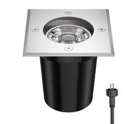 Spot encastré de sol REJA pour extérieur inox carré IP67 in U5.3 LED