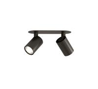 Spot Encastré Double Astro Ascoli Bronze