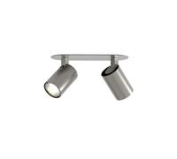Spot Encastré Double Astro Ascoli, Nickel Mat