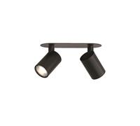 Spot Encastré Double Astro Ascoli Noir Mat