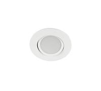 Spot encastré EUROPOLE LED'UP UNIVERSAL Bluetooth rond orientable blanc RGB+TW 5W IP65