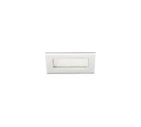 Spot encastré EUROPOLE SET'IN 3 rectangle fixe alu brossé bleu 2W IP54
