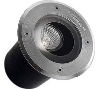 Spot encastré extérieur pour sol rond Gea pour GU10 15º IP67 LEDS-C4 55-9380-CA-37 argent