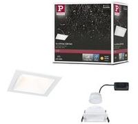 Spot encastré LED 3-Step-Dim Cole Coin Kit de 1 IP44 carré 88x88mm Coin 6W 470lm 230V gradable 2700K Blanc Blanc G