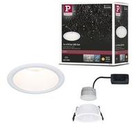 Paulmann 94872 Spots encastrés LED 3-Step-Dim Cole IP44 rond 88 mm Coin 6W 470lm 230 V 2700 K Blanc