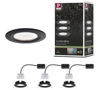 Paulmann Nova spot encastré 3x6.5 W noir 94474