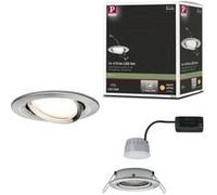 Paulmann 93482 Nova Spot encastrable LED LED 6 W fer (brossé)