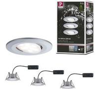 Paulmann Spot encastré Calla 99933 – 3x5,2W orientable 30° 4000K IP65 Chrome