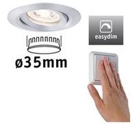 Paulmann Spot encastrable LED Nova mini Plus 92974 EBL 4,2 W aluminium