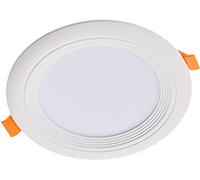 Spot Encastré LED OCÉAN rond 12 W 6000 K cadre Blanc pf0,95 3 000 K - Chaud