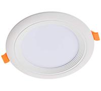 Spot Encastré LED OCÉAN rond 12 W 6000 K cadre Blanc pf0,95 6000 K Froid