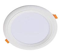 Spot Encastré LED OCÉAN rond 18 W 6000 K cadre Blanc pf0,95 6000 K Froid