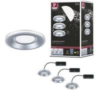 Spot encastré LED Sormus Kit de 3 IP65 rond 100mm 3x4,8W / 1,5W 560lm / 180lm 230V 3000K Chrome mat Chrome mat G