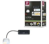 Paulmann 92451 Spot encastré modulaire LED Tunable White Coin 50 mm Coin 6W 530lm 230V gradable 2200-6500K Satiné