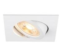 Spot encastré NEW TRIA® 68 int carré orientable blanc GU10 10W IP 20 - SLV - 1007371 1