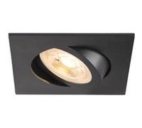 Spot encastré NEW TRIA® 68 int carré orientable noir GU10 10W IP 20 - SLV - 1007372 6