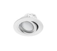 Spot encastré WiFi LED, 5W, pr comm. voc./appl., ac régl., blch