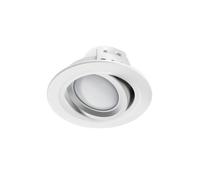 Spot encastré WiFi LED, 5W, pr comm. voc./appl., ac régl., blch