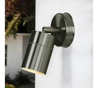 Spot extérieur en acier inoxydable orientable IP44 pour terrasse de jardin GU10 max. 35W applique moderne lampe extérieure extérieure cour jardin maison mur