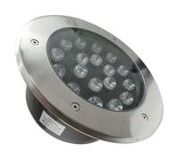 Spot Extérieur Encastrable LED IP65 220V Sol 18W 60° - Blanc Froid 6000K - 8000K - SILAMP