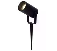 Spot jardin piquet TAYLOR Lucide GU10 50W noir IP65