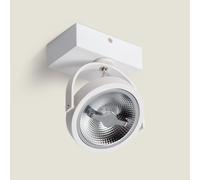 Spot LED 15W CREE en Saillie Orientable AR111 Dimmable Blanc 4000K Blanc n