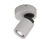Spot LED 1xGU10 ws/anth - 1x7W spot / projecteur 42525