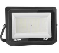 Spot LED 500 W, 50 000 lumens, lumière chaude, indice de protection IP65, pour usage extérieur