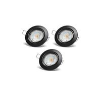 Spot LED angle orientable 4,5w 345 lumens 3000k PACK 3